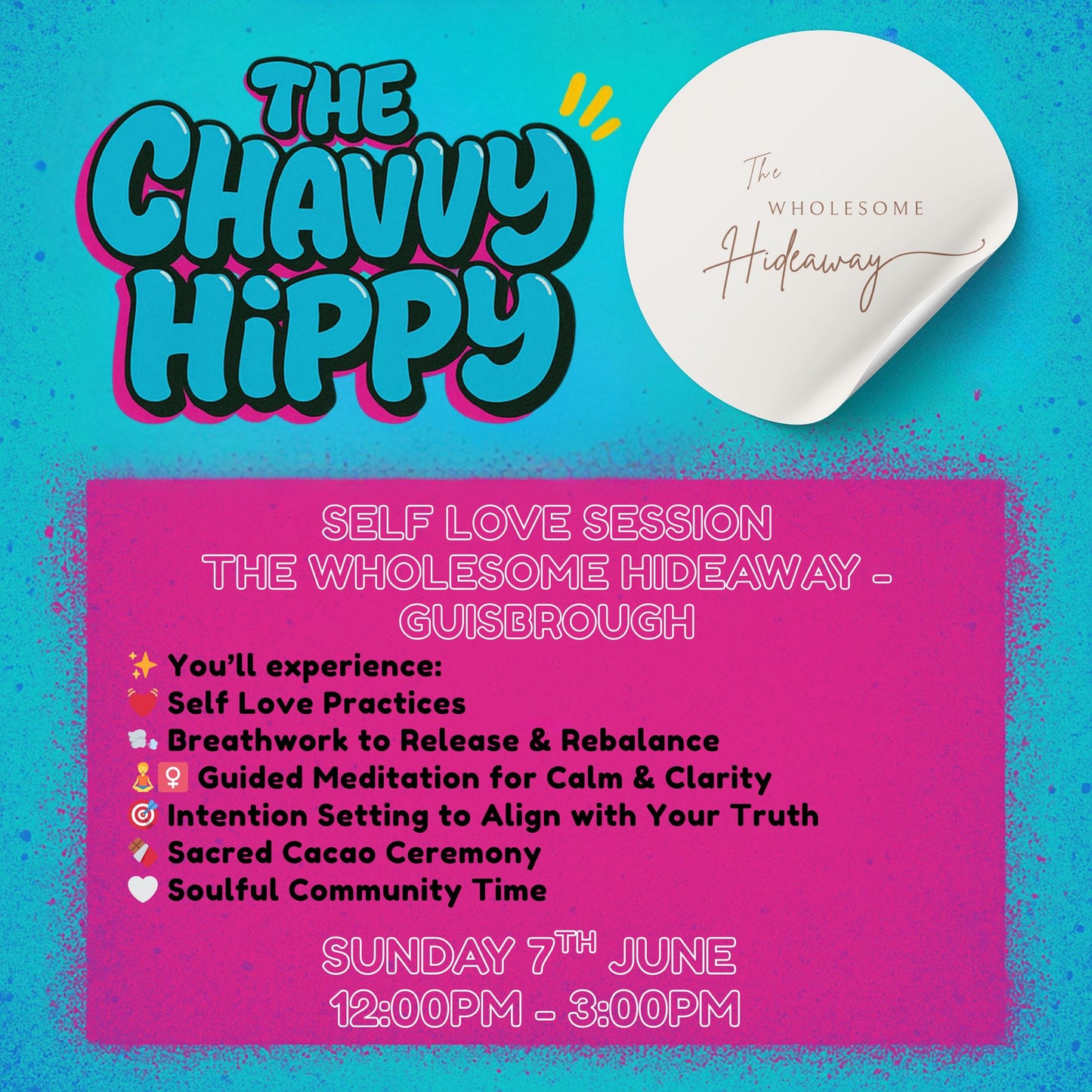 7th June | The Wholesome Hideaway - Self Love Session