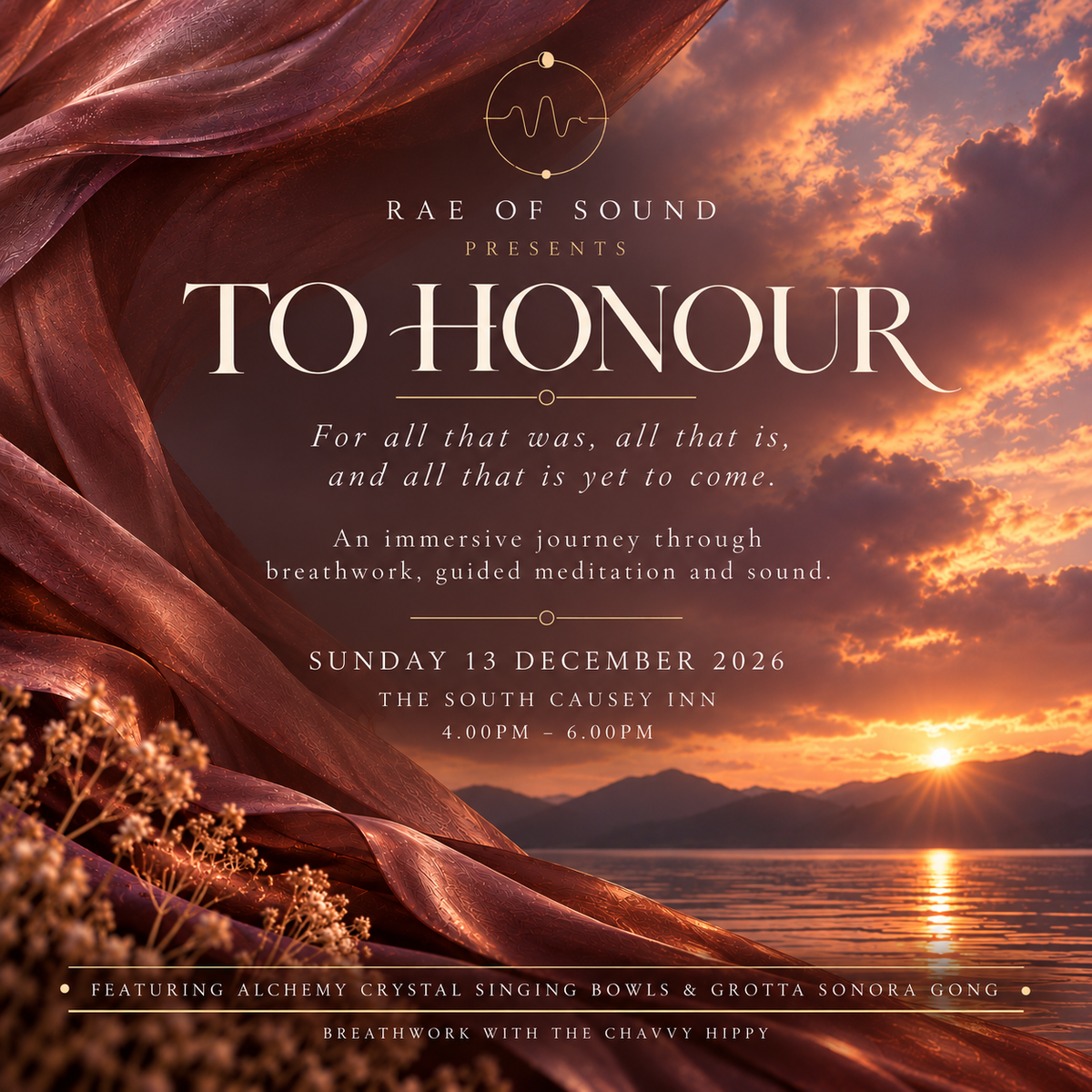 13th December | Breathwork, Meditation & Sound Journey